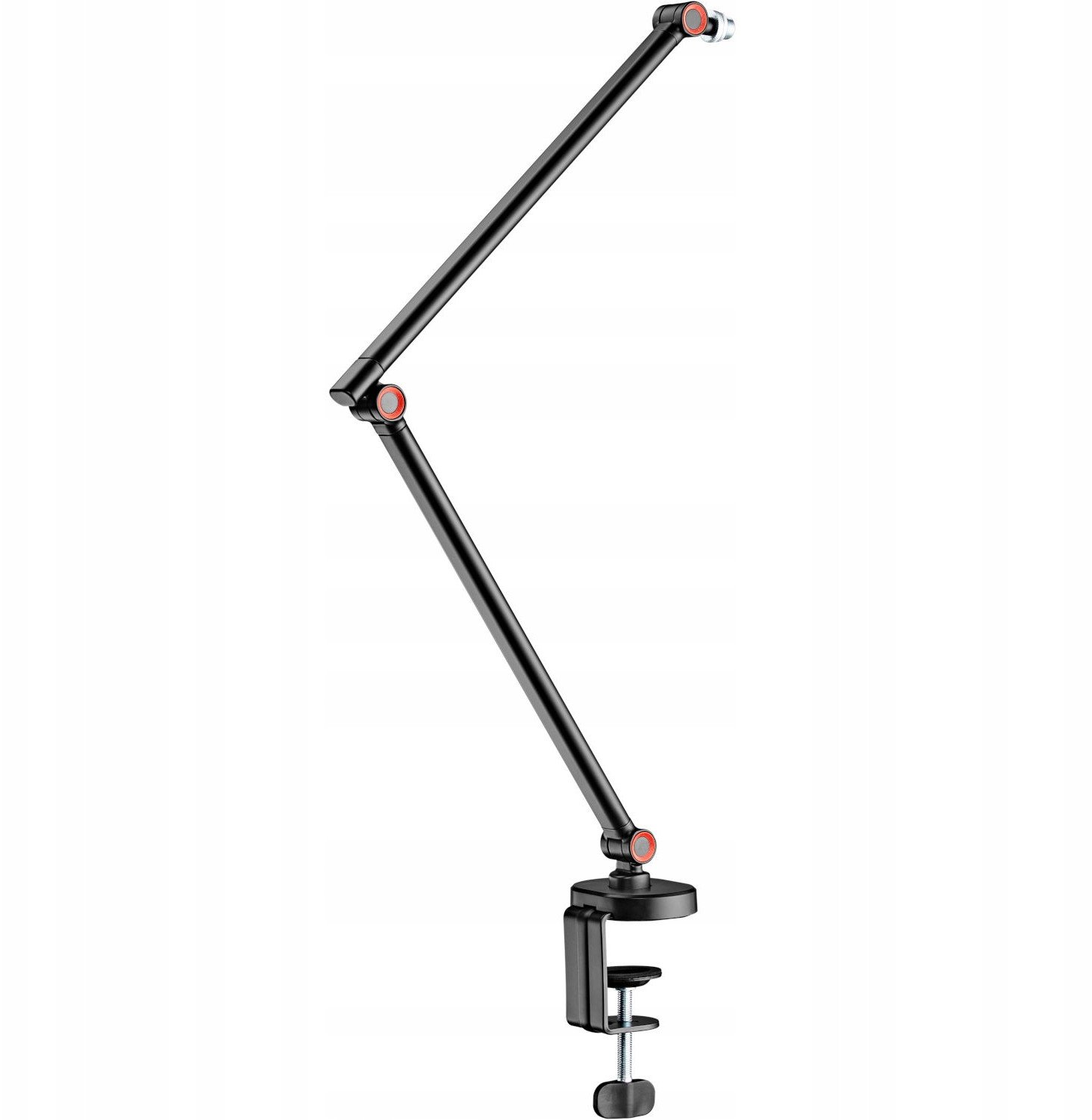 Tripod tavoline për mikrofon Mozos SB44, metal, për gaming, i zi