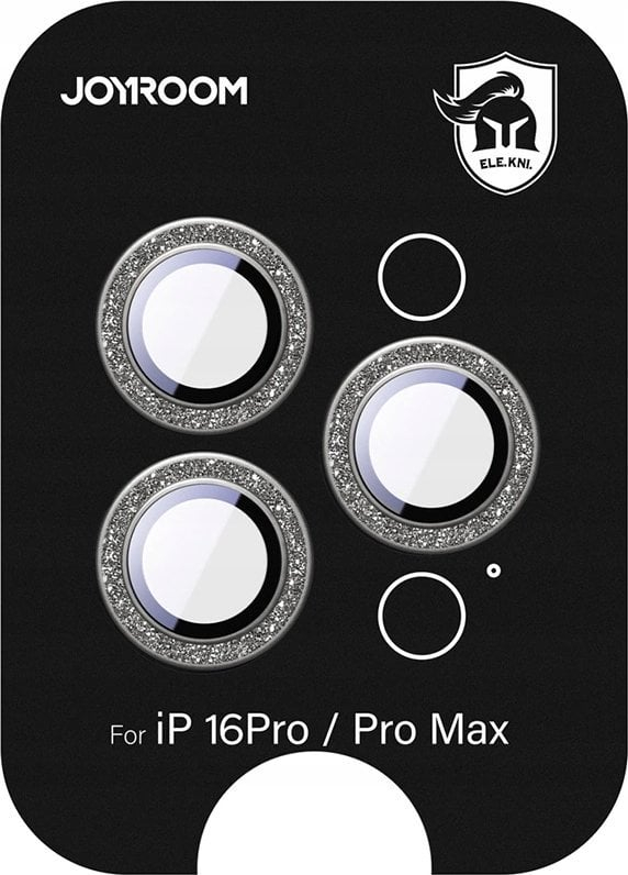 Mbrojtës kamere Joyroom JR-MSF0305, për iPhone 16 Pro 16 Pro Max, xham Corning, Natural Titanium