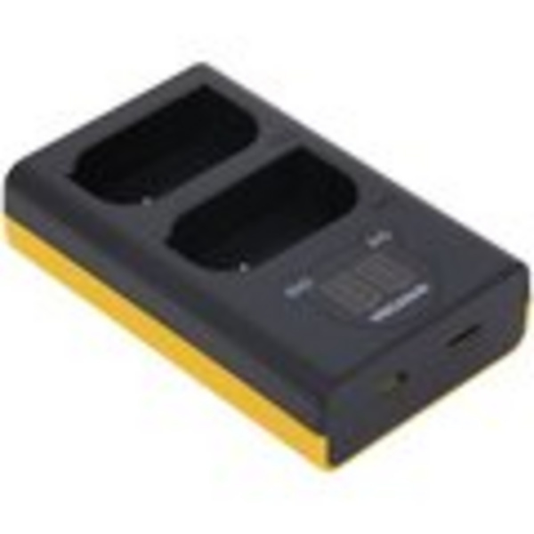 [OUTLET] Karikues PATONA Quick Dual për Panasonic DMW-BLK22, USB, i zi