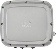 Точка за пристап Сиско Ви-Фи 6 за надворешна употреба, 2.5 Gbit/s, надворешни антени, бела