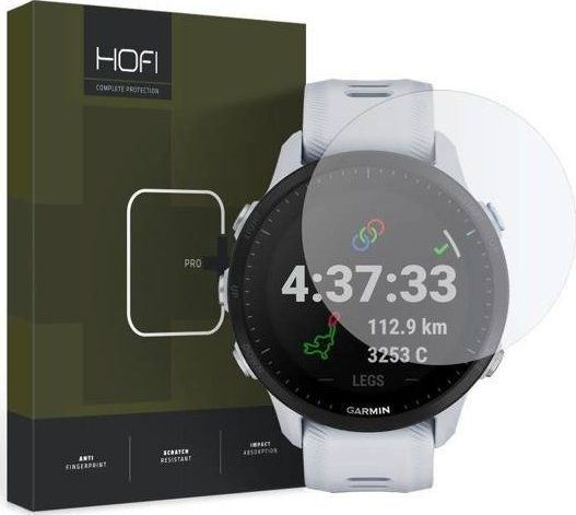 Xham mbrojtës Hofi Glass Pro+ për Garmin Forerunner 955 955 Solar, 9H, transparencë e lartë