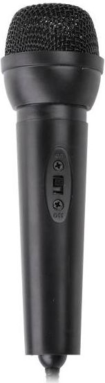 Mikrofon dinamik Azusa MIK0008, për karaoke, i zi