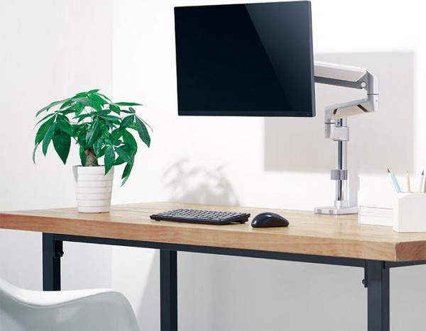 Mbajtëse monitori LogiLink BP0087, deri 32", montim me kapëse, argjendtë