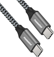 Kabllo USB PremiumCord USB C në USB C, 2 m, e zezë gri