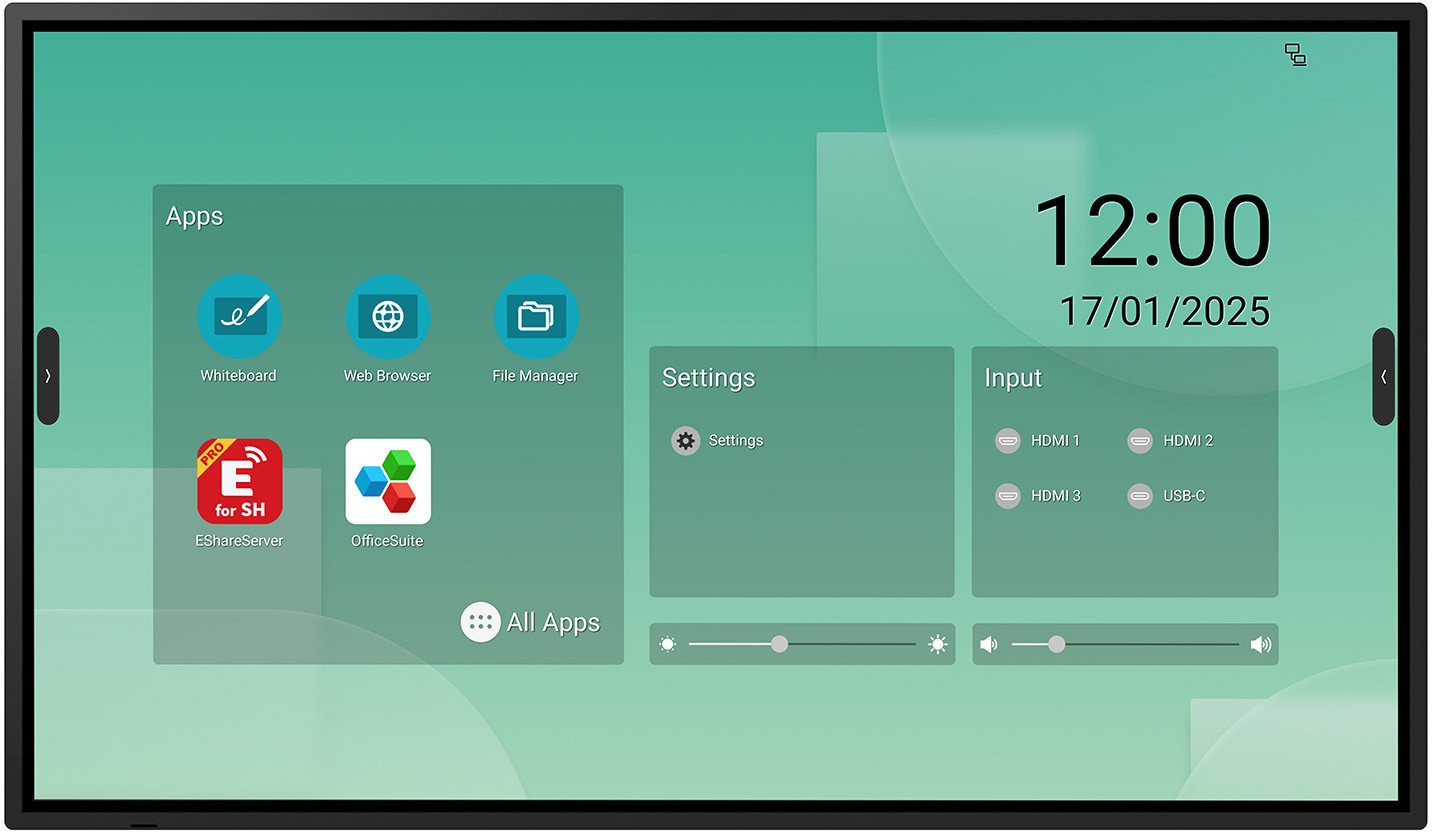 Ekran profesional NEC Sharp PN-LM431, 43", 4K UHD, touchscreen, i zi