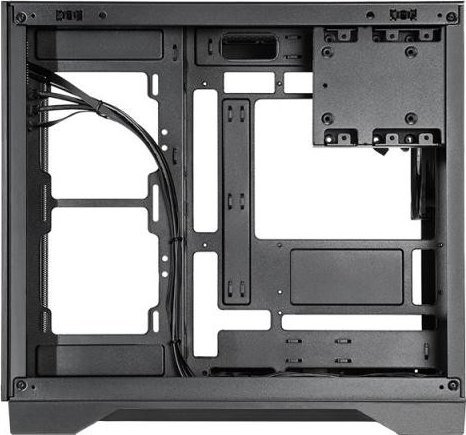 Kutia PC Chieftec GM-30B-M-OP, micro ATX, xham i temperuar, e zezë