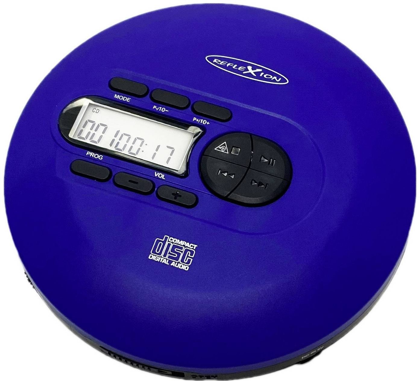 CD player portabil Reflexion PCD540DAB, CD MP3, blu