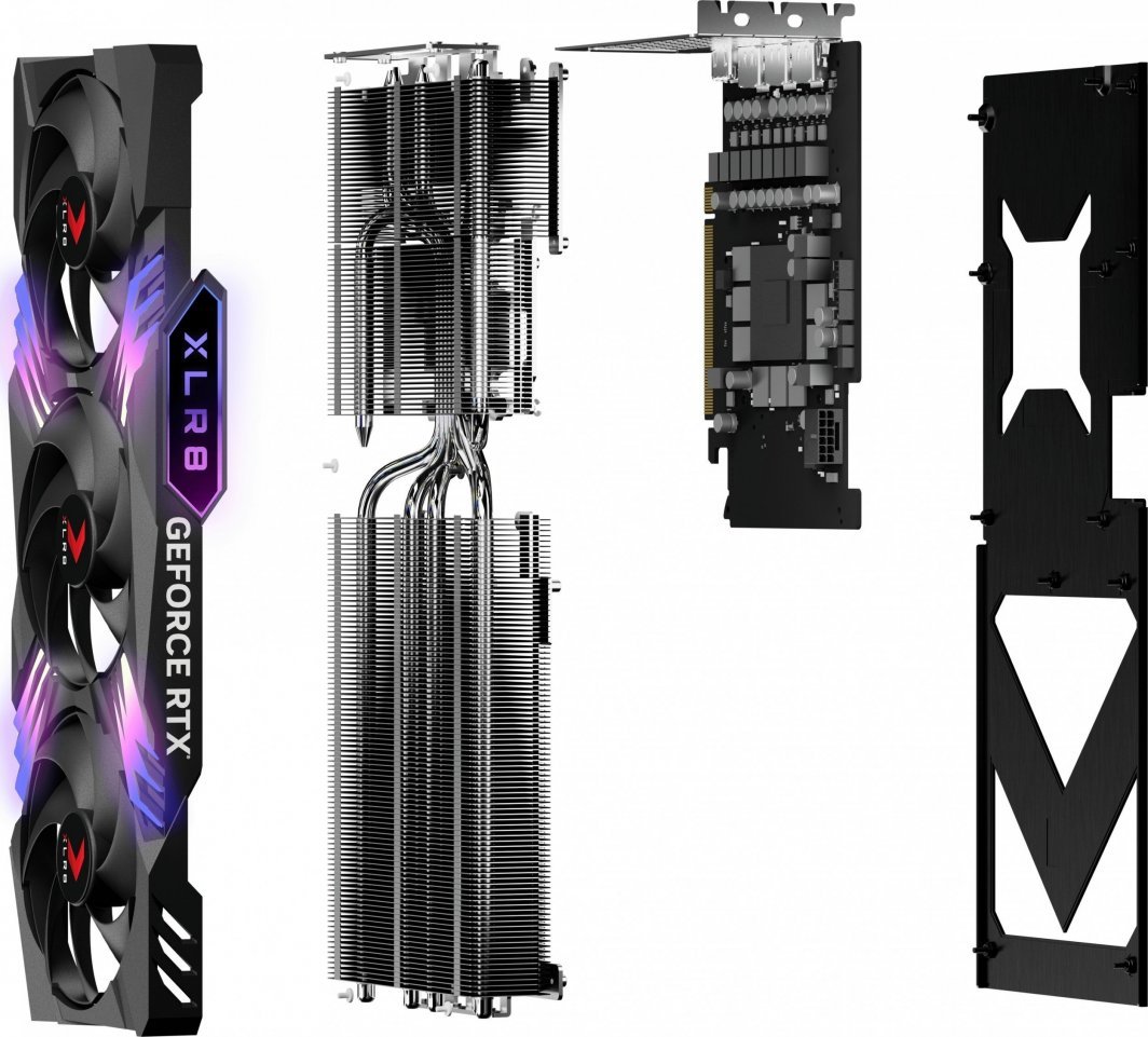 Kartelë grafike PNY GeForce RTX 4070 Ti SUPER XLR8 Gaming Verto Epic-X RGB 16GB GDDR6X