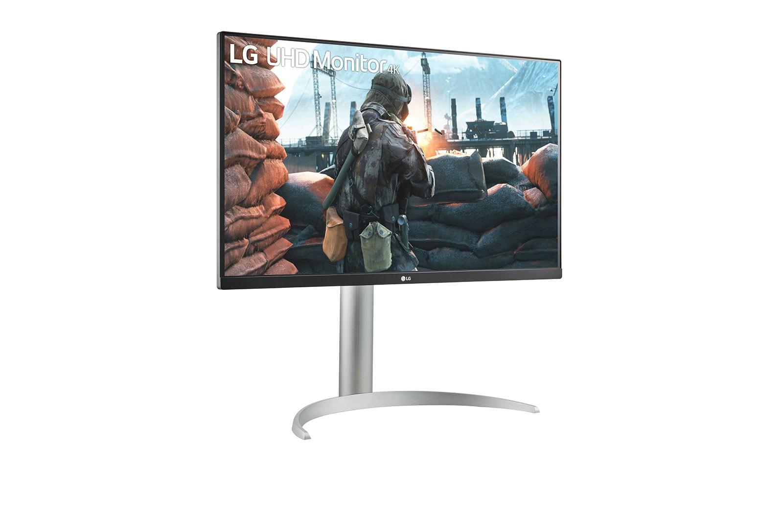 Monitor LG 27UP650P-W, 27", 4K UHD, argjendi