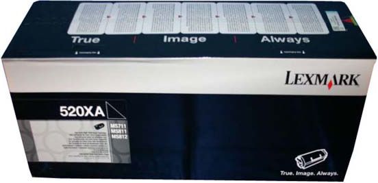 Toner printeri Lexmark 52D0XA0, rendiment i lartë, i zi