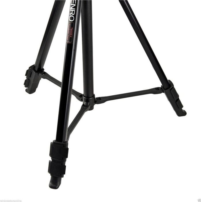 Tripod fotografik Benro T800EX, alumin, për foto dhe video, i zi