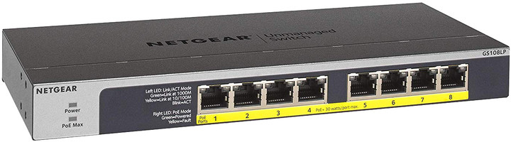 Switch NETGEAR GS108LP  