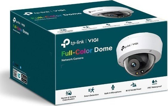 Kамера IP TP-Link VIGI C240, 4MP, 2.8mm, бела