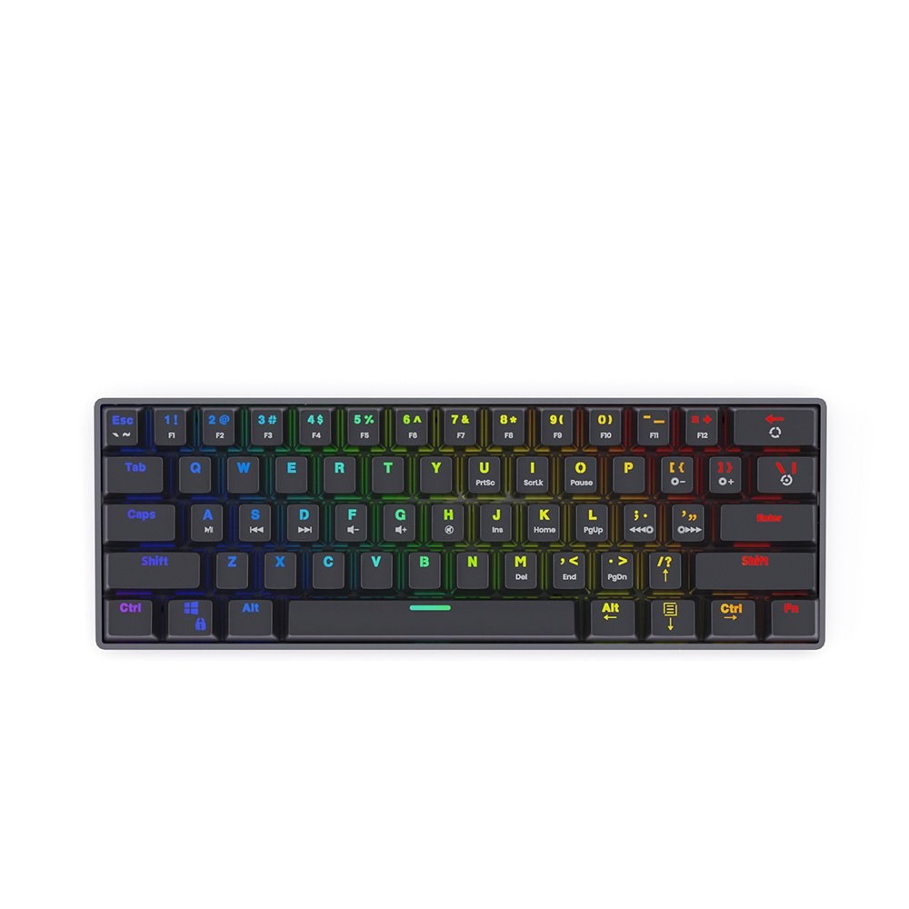 Tastierë mekanike Gaming Savio BLACKOUT, USB, Outemu Brown,RGB, e zezë