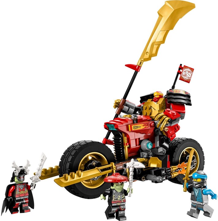 Set LEGO® NINJAGO® 71783 Kai's Robobike EVO, 312 pjesë