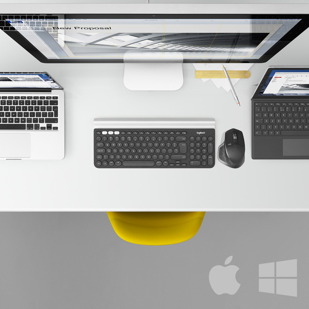 Maus Logitech MX Master 2S, RF Wireless + Bluetooth, i hirtë