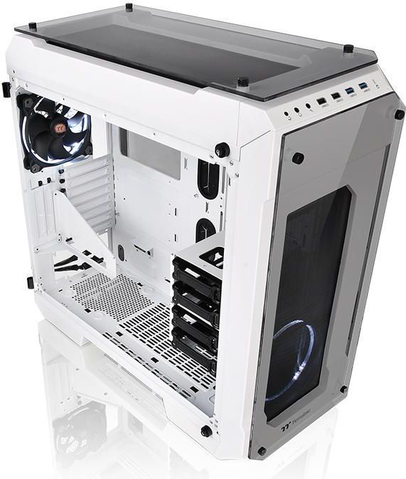 Kasë Thermaltake View 71 TG Snow Edition, Full Tower