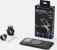 Mbajtës telefoni për biçikletë Shapeheart SHAPEHEART PRO M, montim në timon, magnetik, i zi