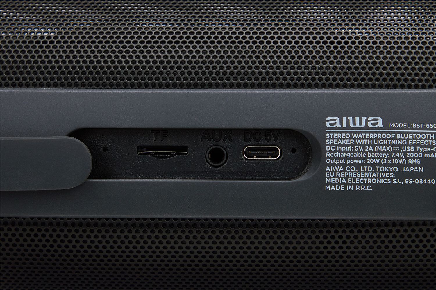 Altoparlant portativ Aiwa BST-650, Bluetooth 5.0, 20W, i zi