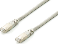 Kabllo rrjeti Equip Cat6A, S/FTP, 0.25m, gri