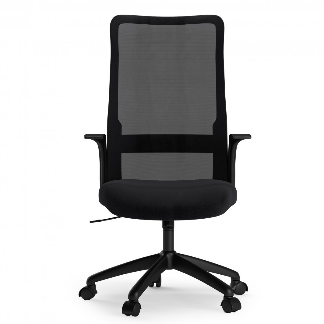 Karrige për zyrë SENSE7 JUNO, e zezë