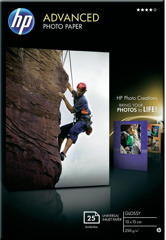 Letër për printer HP, A6, 25 fletë