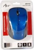 Maus Art MYART, wireless, USB, i zi dhe i kaltërt