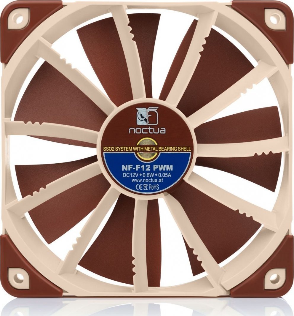 Ftohës Noctua NF-F12 PWM, 120 mm