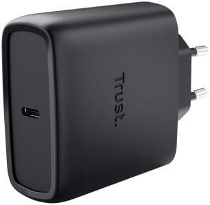 Полнач USB Trust Maxo, 65W, USB C GaN, црн