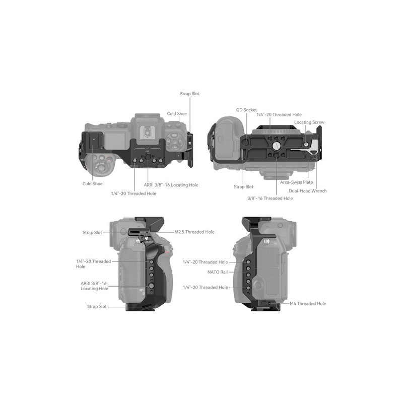 SmallRig Camera Cage for Nikon Z8