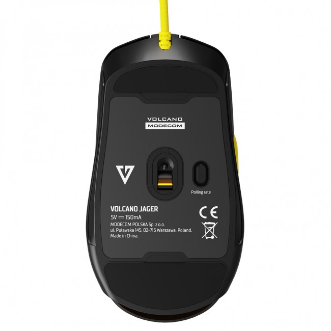 Maus gaming MODECOM Volcano Jager, optik, me kabllo, i zi