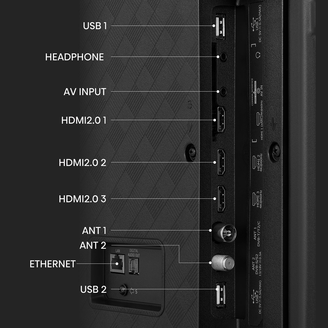 Televizor Hisense 43A6K, 43", 4K Ultra HD, Smart, i zi