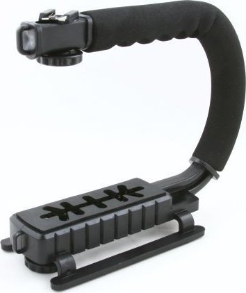 Mbajtës stabilizues për kamera Xrec X-grip, ergonomik, kompatibil me GoPro Hero 7, i zi
