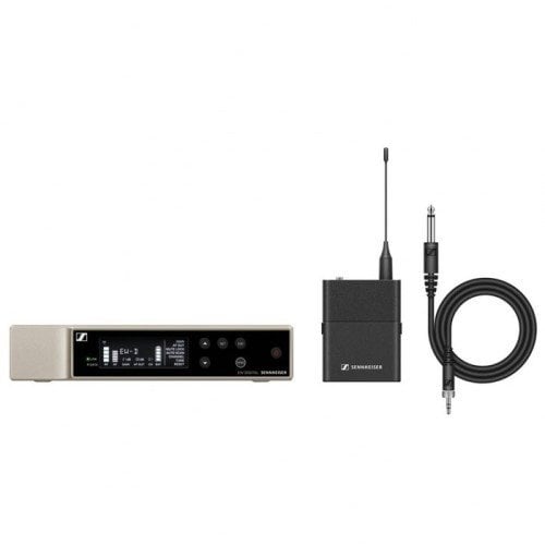 Безжичен систем за инструмент Сенхајзер EW-D CI1 Set, дигитален, 470-526 MHz, црн