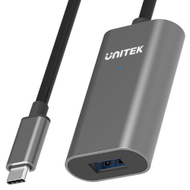 Конвертер Unitek USB C во USB (U304A), сребрен