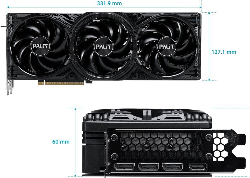 Kartelë grafike Palit GeForce RTX 5070 Ti GamingPro OC, 16GB GDDR7 DLSS4