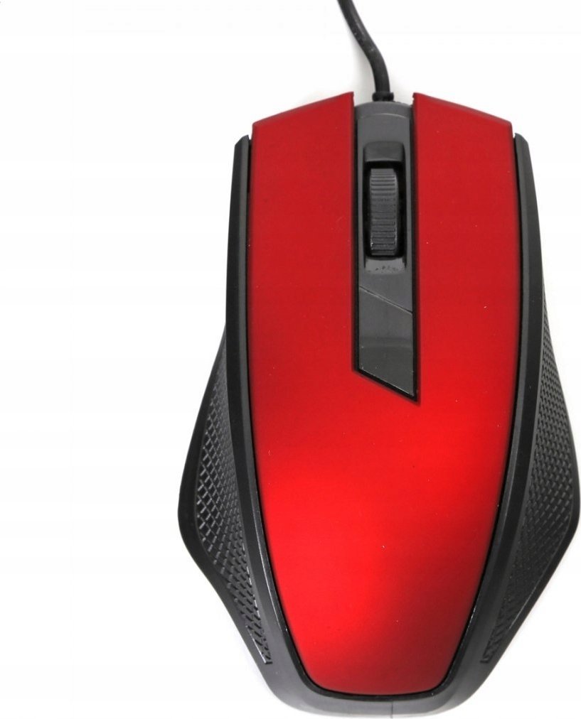 Mouse Omega 1200DPI, me kabllo USB, i kuq