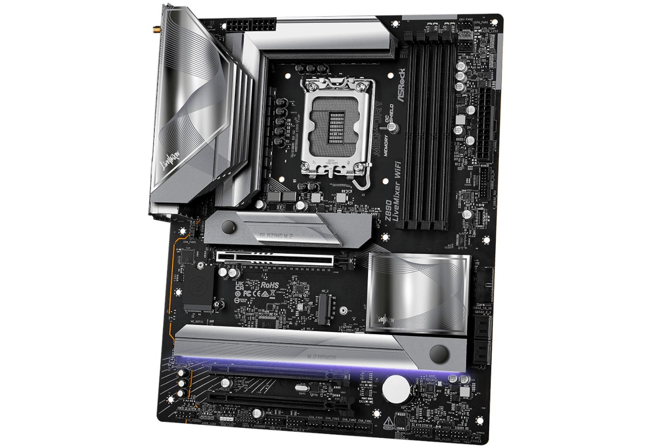 Pllakë amë ASRock Z890 LiveMixer WiFi
