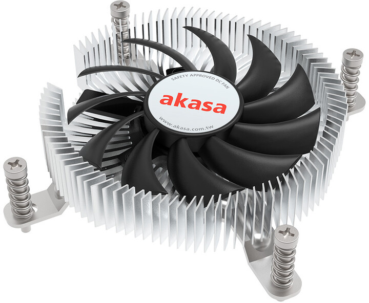 Ftohës Akasa Extra Secure Ultra-Low Profile Aluminium Intel LGA1700 Thin Mini-ITX