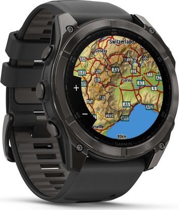 Orë smart Garmin Fenix 8 AMOLED Sapphire, 51mm, Carbon Gray