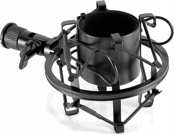 Држач за микрофон Varr Gaming Shockproof Basket, дијаметар 45-50mm, монтирање навој 5/8\", црн