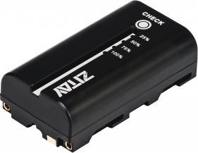 Bateri për kamera Zitay NP-F550, 3400 mAh, Li ion, me tregues LED