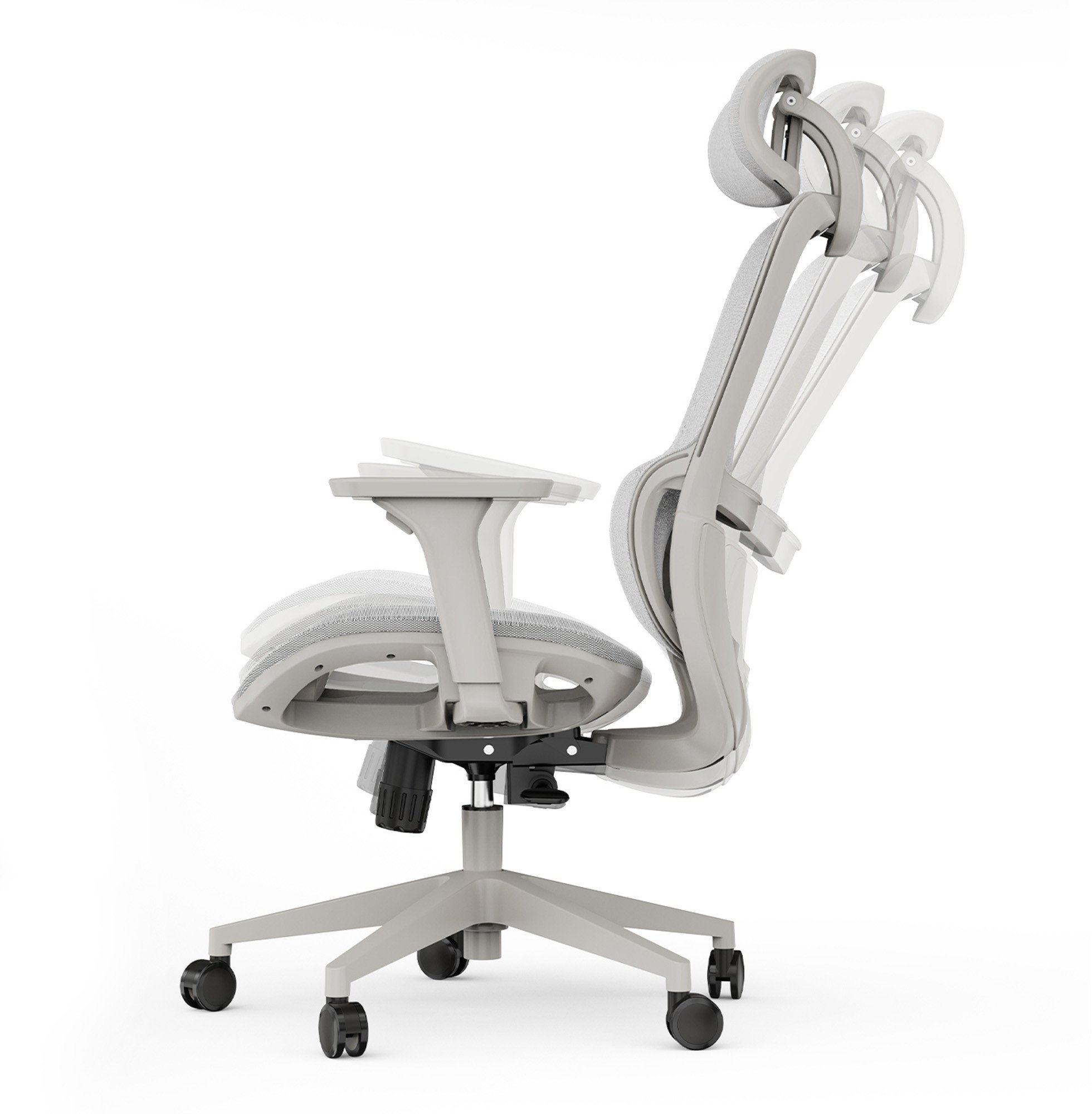 Karrige për zyre SENSE7 Neyo, e hirtë