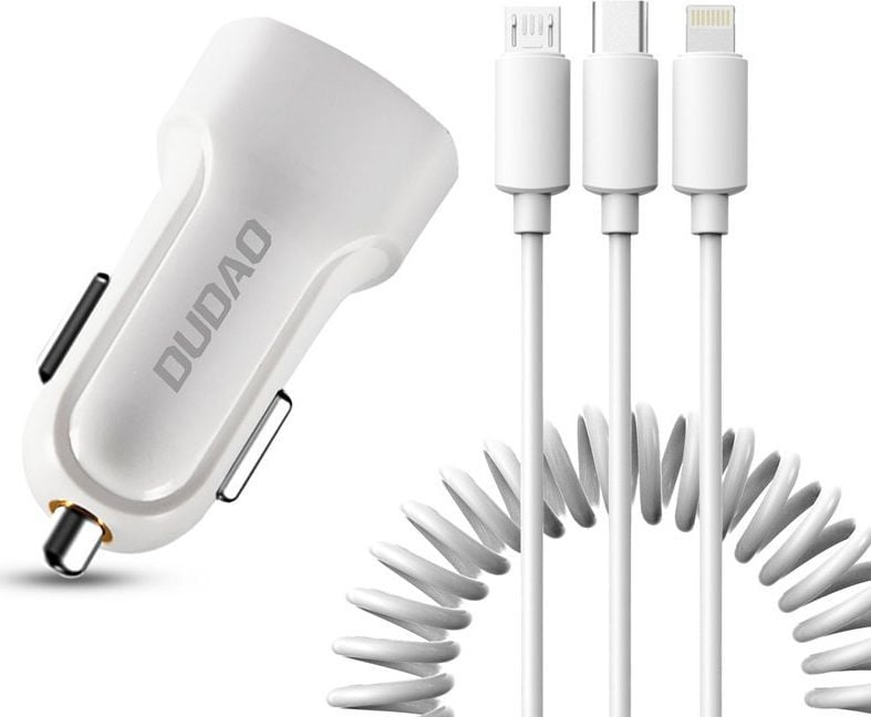 Karikues Dudao R7, 2x USB-A, 2.4A, i zi