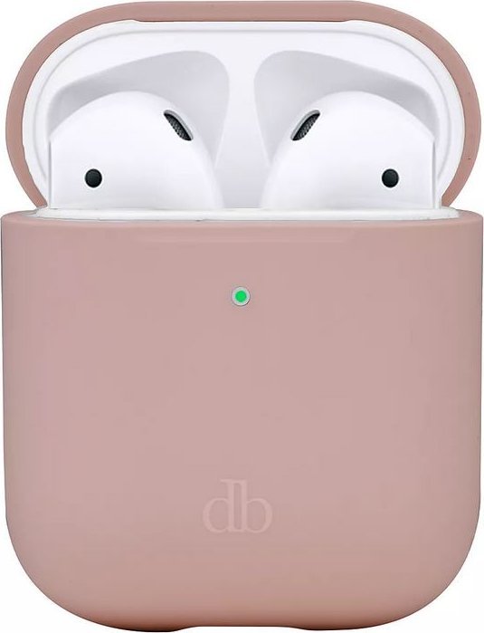 Mbështjellës për AirPods Dbramante1928 Costa Rica, për AirPods gjenerata e tretë, silikoni, rozë pink sand