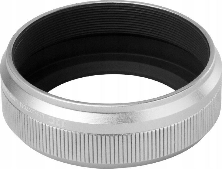 Parashtesë dhe unazë adapteri për lente JJC LH-JX70II për Fujifilm X70, për filtra fotografikë, gri