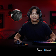 Kufje gaming HyperX Cloud Alpha 2 Pro, pa tela, anulim zhurme, të zeza