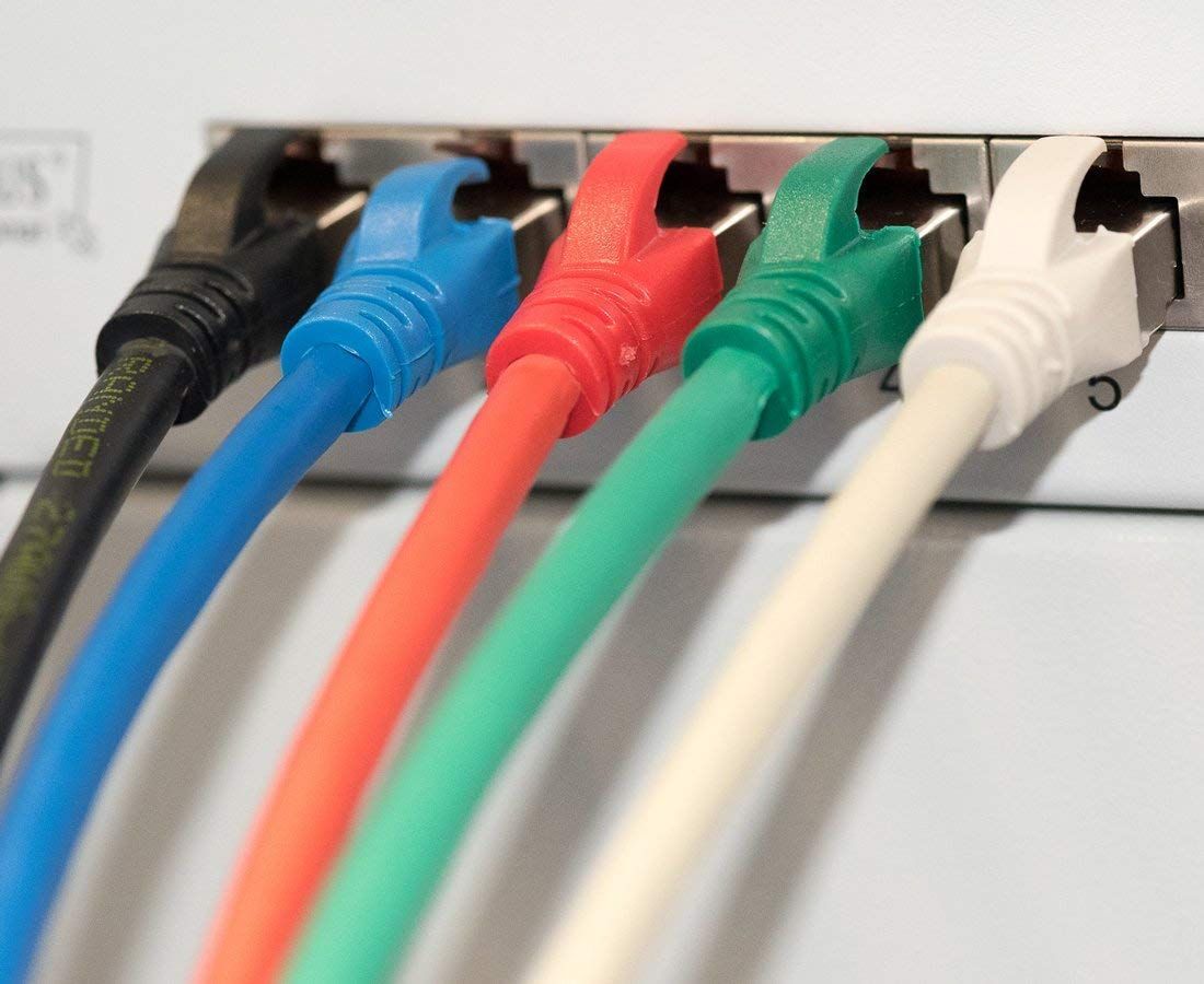 Kabllo rrjeti Telegärtner 100008831, RJ45, CAT 6A, 7.5m, i zi