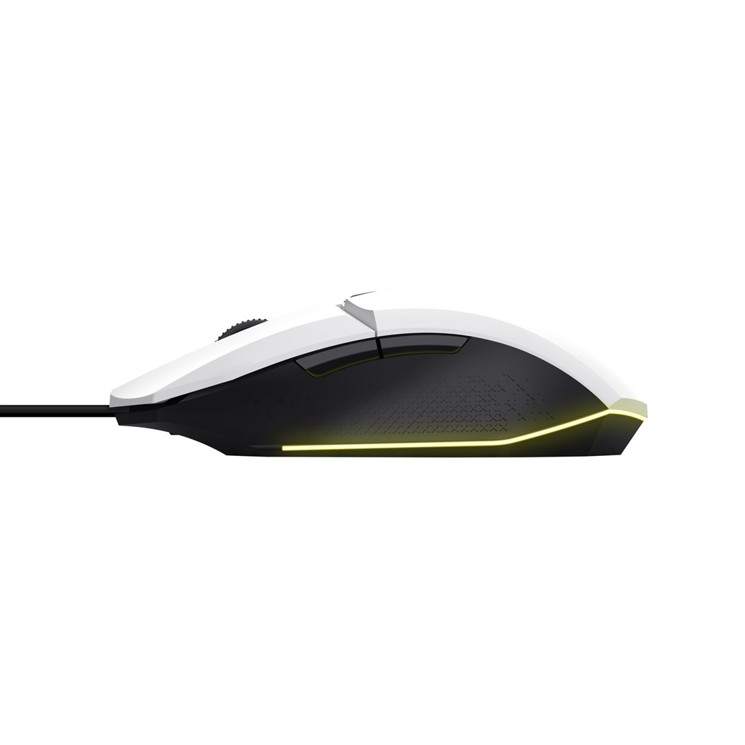 Maus Gaming GXT 109W Felox, 200-6400 DPI, 6 Butona, i bardhë