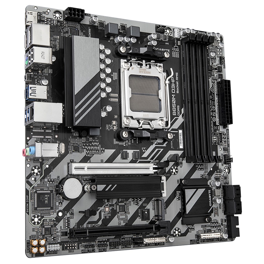Pllakë amë Gigabyte B850M D3HP, AM5, DDR5, Micro-ATX, e zezë
